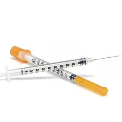 SERINGUES Insuline 1 ml Aiguille 30-31 G/06 mm BOITE DE 100