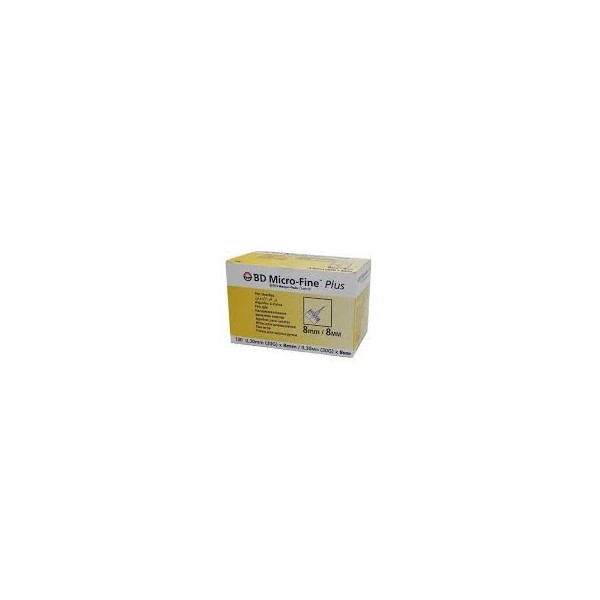 SERINGUES Insuline 0,3 ml Aiguille 30 G/06-08mm BOITE DE 100 MARQUE BD