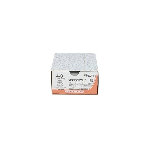 MONOCRYL 4/0 CT 3/8 19MM 70CM