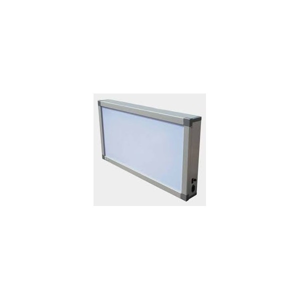 NEGATOSCOPE LED A 2 PLAGES TYPE ORDINAIRE